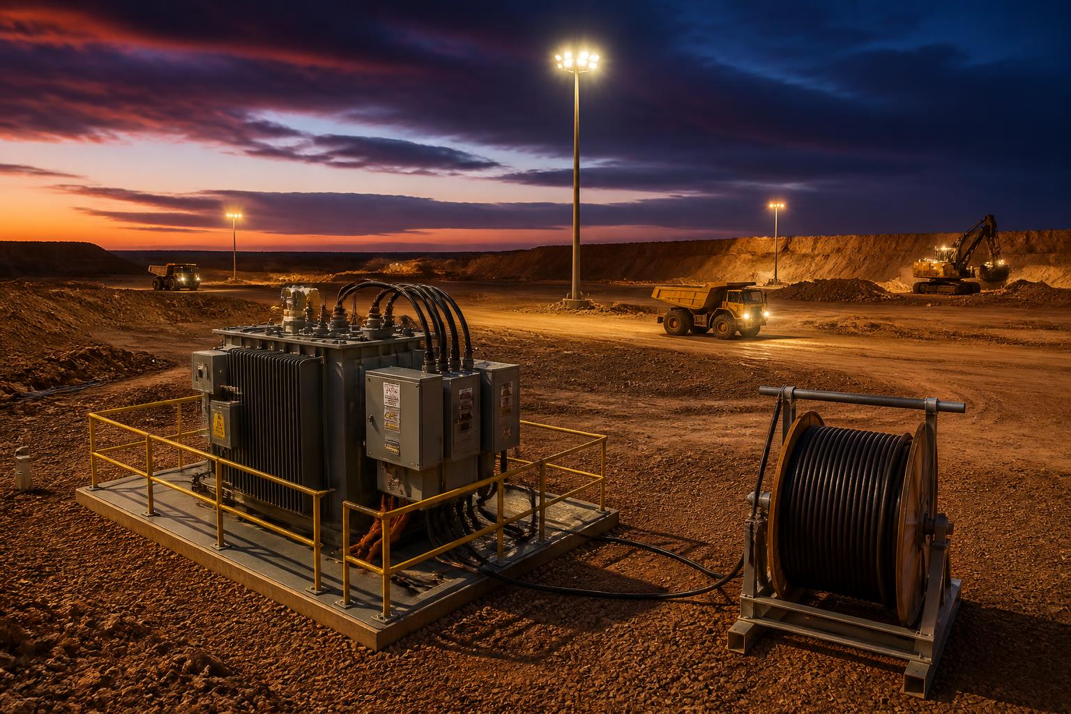 Mining electrical work